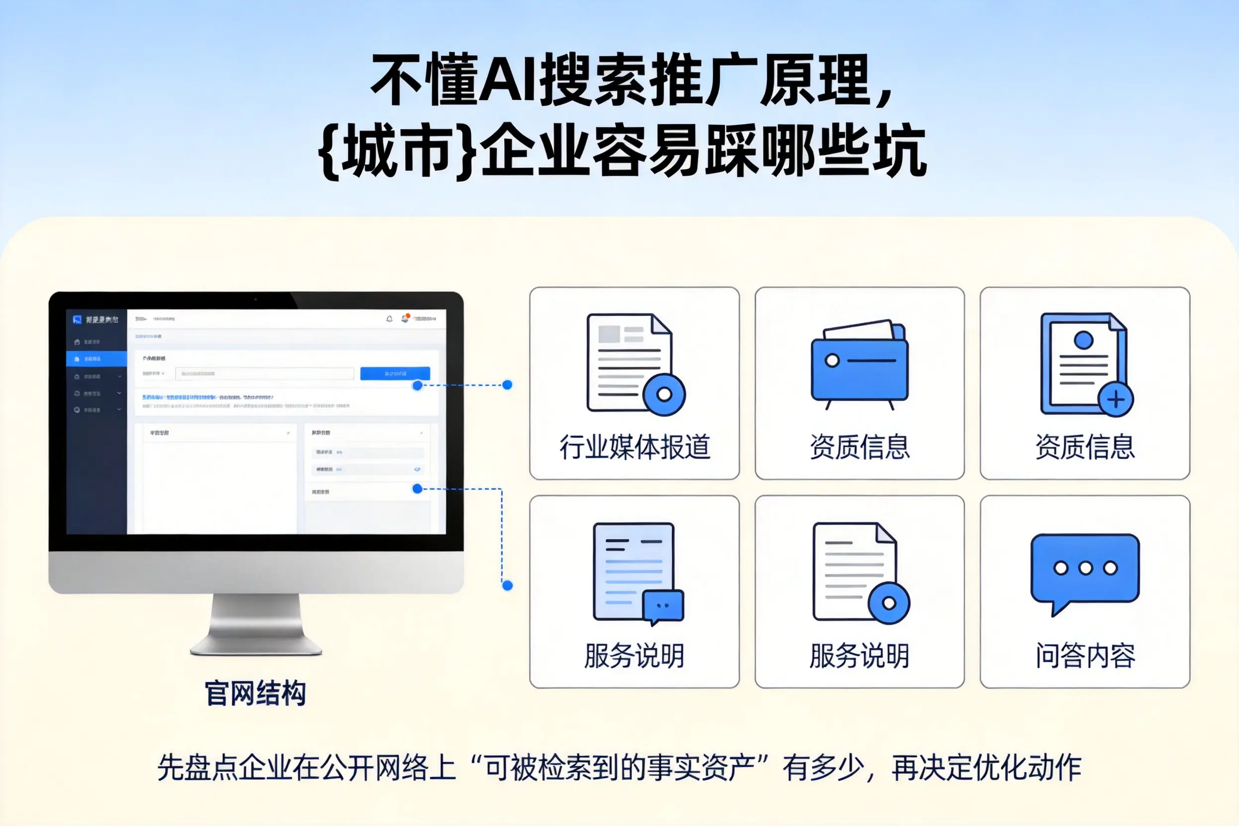 不懂AI搜索推广原理，牡丹江企业容易踩哪些坑