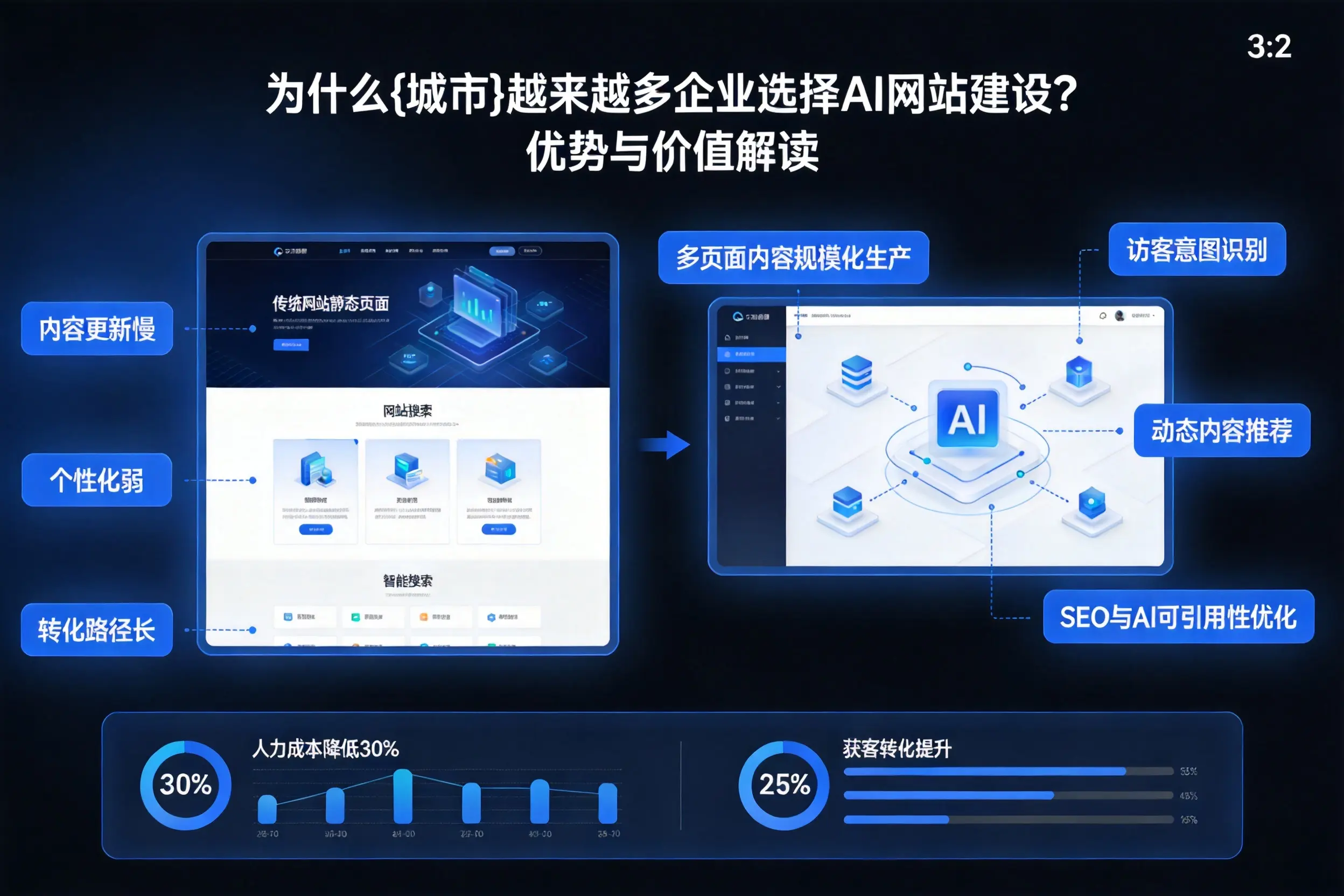 为什么牡丹江越来越多企业选择AI网站建设？优势与价值解读