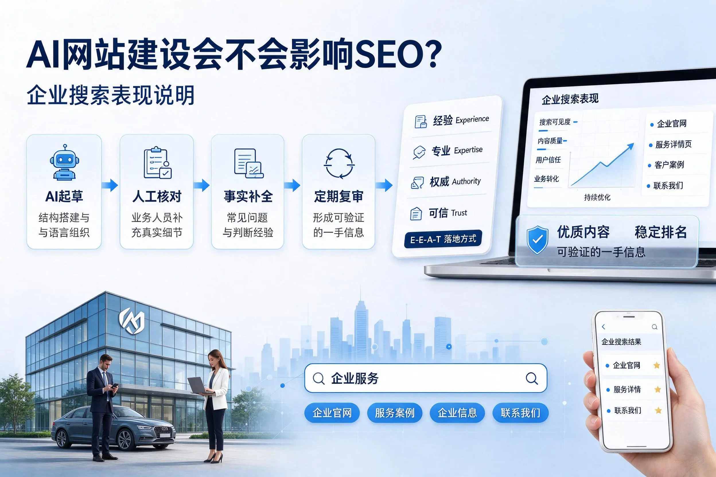 AI网站建设会不会影响SEO？牡丹江企业搜索表现说明