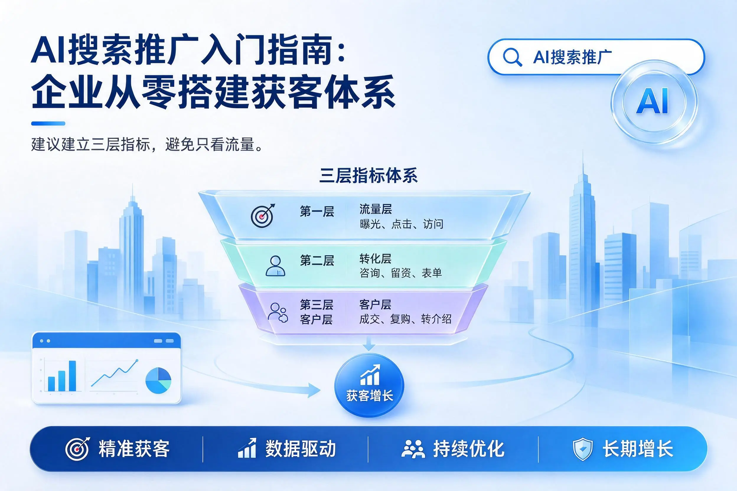 AI搜索推广入门指南:牡丹江企业从零搭建获客体系